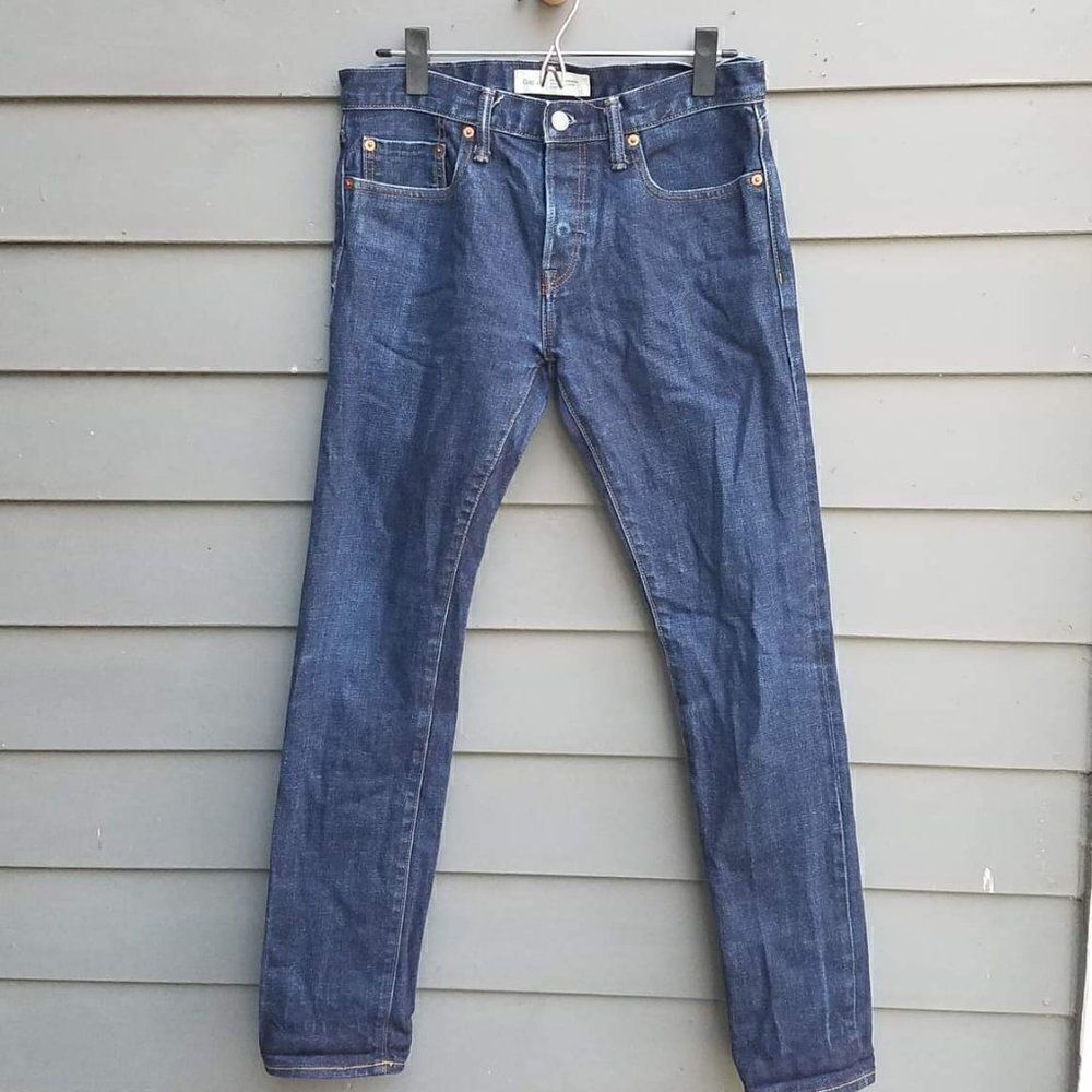 GAP dark 1969 Skinny Jeans - 30 x 30 - Button Fly